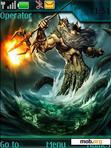 Download mobile theme King poseidon