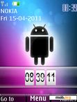 Download mobile theme Andriod Clok