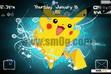 Download mobile theme Pikachu