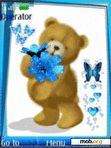 Download mobile theme Bear animated