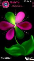 Download mobile theme Daisy PinkGreen