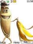 Download mobile theme Funny banana