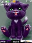 Download mobile theme Purple Cat