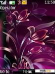 Download mobile theme Abstract Flowers