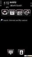 Download mobile theme Black and Silver