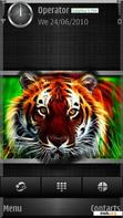 Download mobile theme tiger fractal