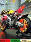 Download mobile theme Honda Bike