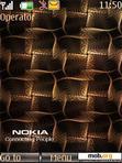 Download mobile theme Nokia Gold