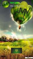 Download mobile theme Air balloon