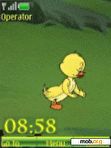 Download mobile theme Swf happy duckling anim v.2