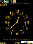 Download mobile theme Analog clock2011