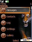 Download mobile theme Wild Tiger CLK