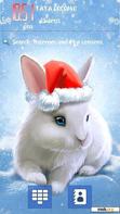 Download mobile theme christmas rabbit...