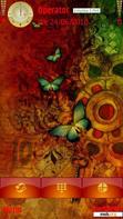 Download mobile theme butterfly abstract