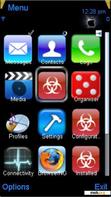 Download mobile theme Blue nokia