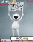 Download mobile theme Happy New Year 2011