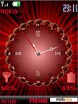 Download mobile theme Swf analog clock ind