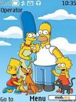 Download mobile theme The Simpsons