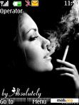 Download mobile theme ANIMATED SMOKING