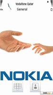 Download mobile theme Nokia Hands