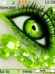 Скачать тему Green Eye