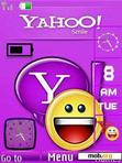 Скачать тему Yahoo Clock