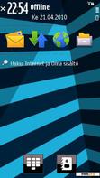 Download mobile theme stripes blue (default icons)