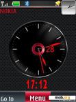 Download mobile theme Dual Clock With Icons