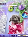 Download mobile theme new year rabbit