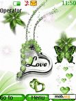 Download mobile theme Love Green