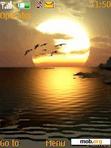 Download mobile theme Sunset_Birds_by edwin