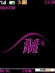 Download mobile theme Letter M