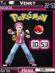 Download mobile theme pokemon clock