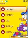 Download mobile theme Donald Clock