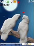 Download mobile theme Animated_ Love Birds