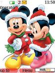 Download mobile theme mickeys christmas