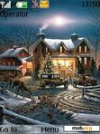 Download mobile theme winter night