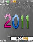 Download mobile theme Happy New Year 2011