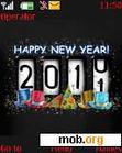 Download mobile theme Happy New Year 2011