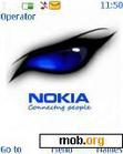 Download mobile theme Nokia Eye Blue