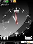 Download mobile theme Analog clock, idikat, animat