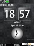 Download mobile theme Combo Clock