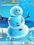 Download mobile theme snowman