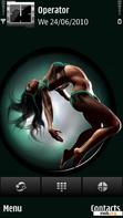 Download mobile theme Absolutely Dancer Woman