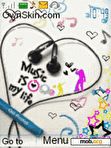 Скачать тему music is my life