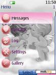 Download mobile theme Baby Love Clock