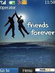 Download mobile theme Friends forever