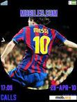 Download mobile theme Messi