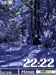 Download mobile theme Winter night, 12 pictures