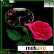 Download mobile theme Rose_clock
